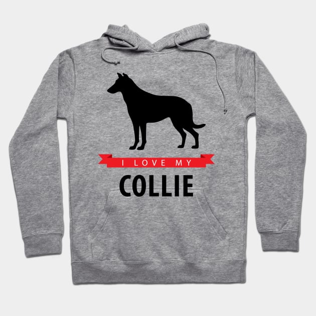 I Love My Smooth Collie Hoodie by millersye